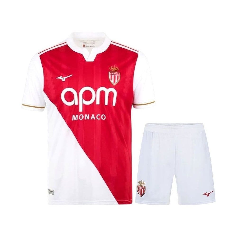 Maillot AS Monaco Enfant Domicile 2025/26