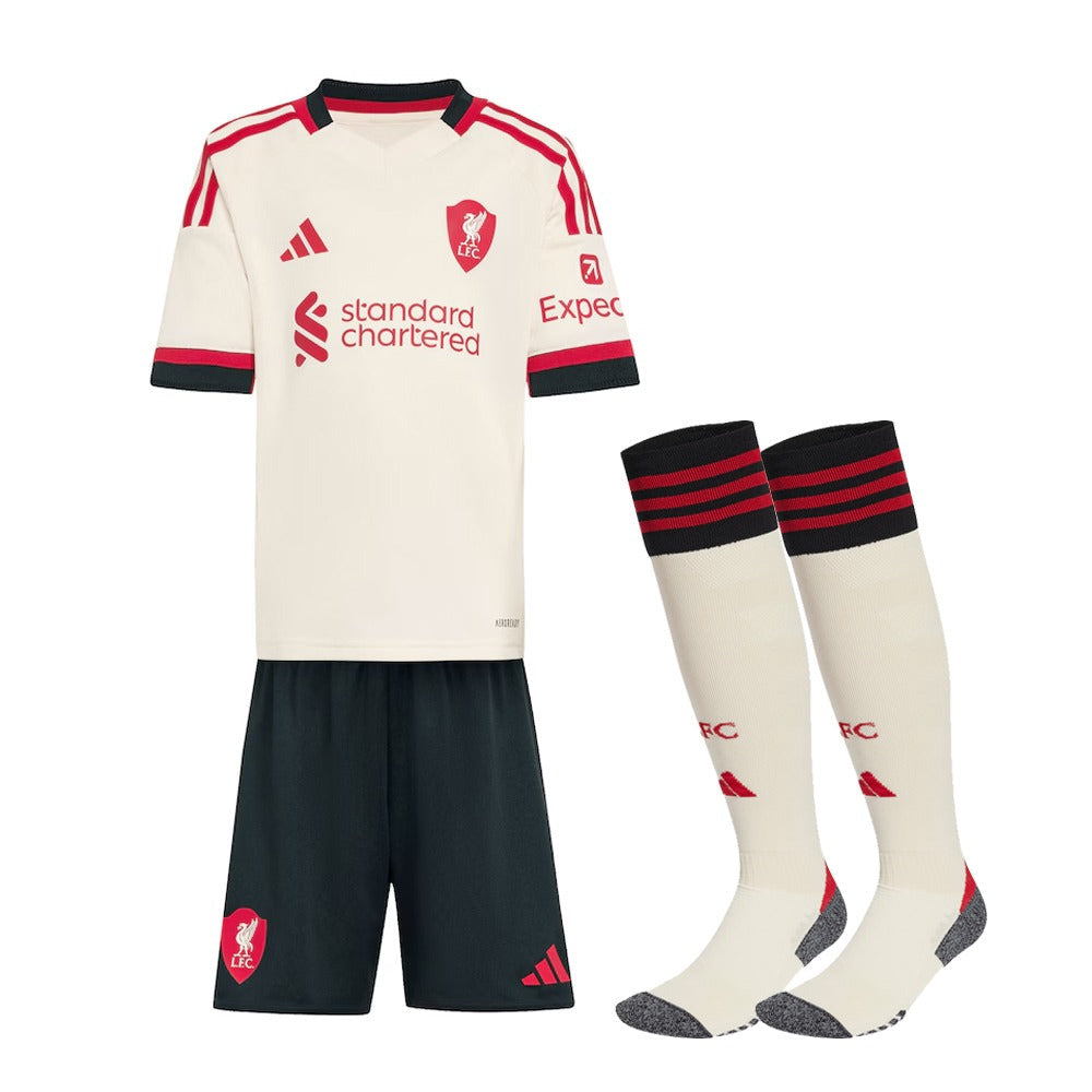 Maillot Liverpool Enfant Extérieur 2025/26