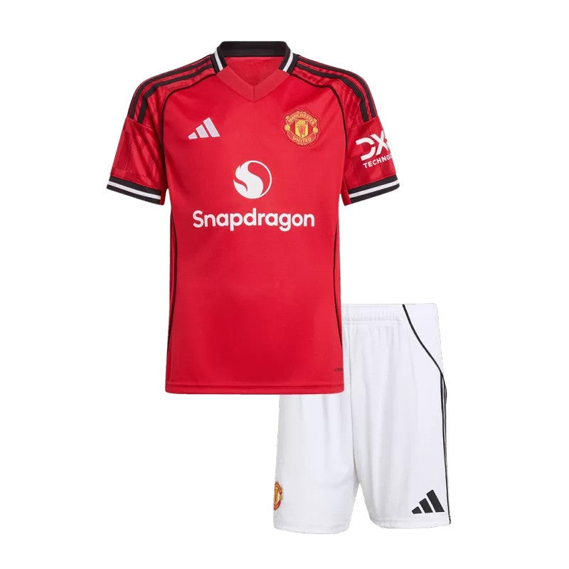 Maillot Man United Enfant Domicile 2025/26