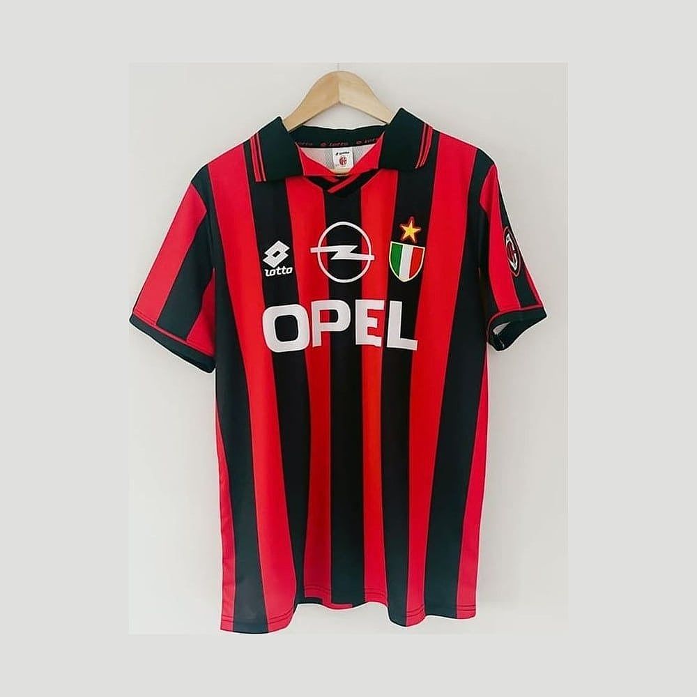 Maillot Rétro AC Milan Domicile 1996/97