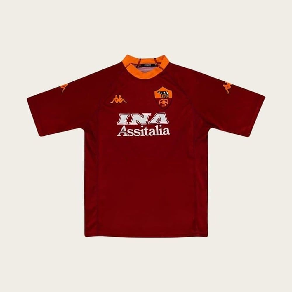 Maillot Rétro AS Roma 2000/01