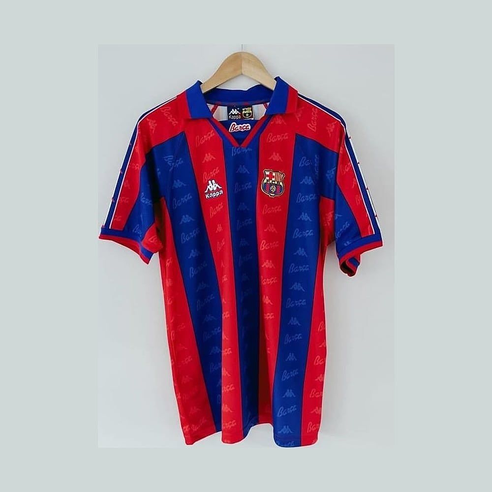 Maillot Rétro Barcelona Domicile 1995