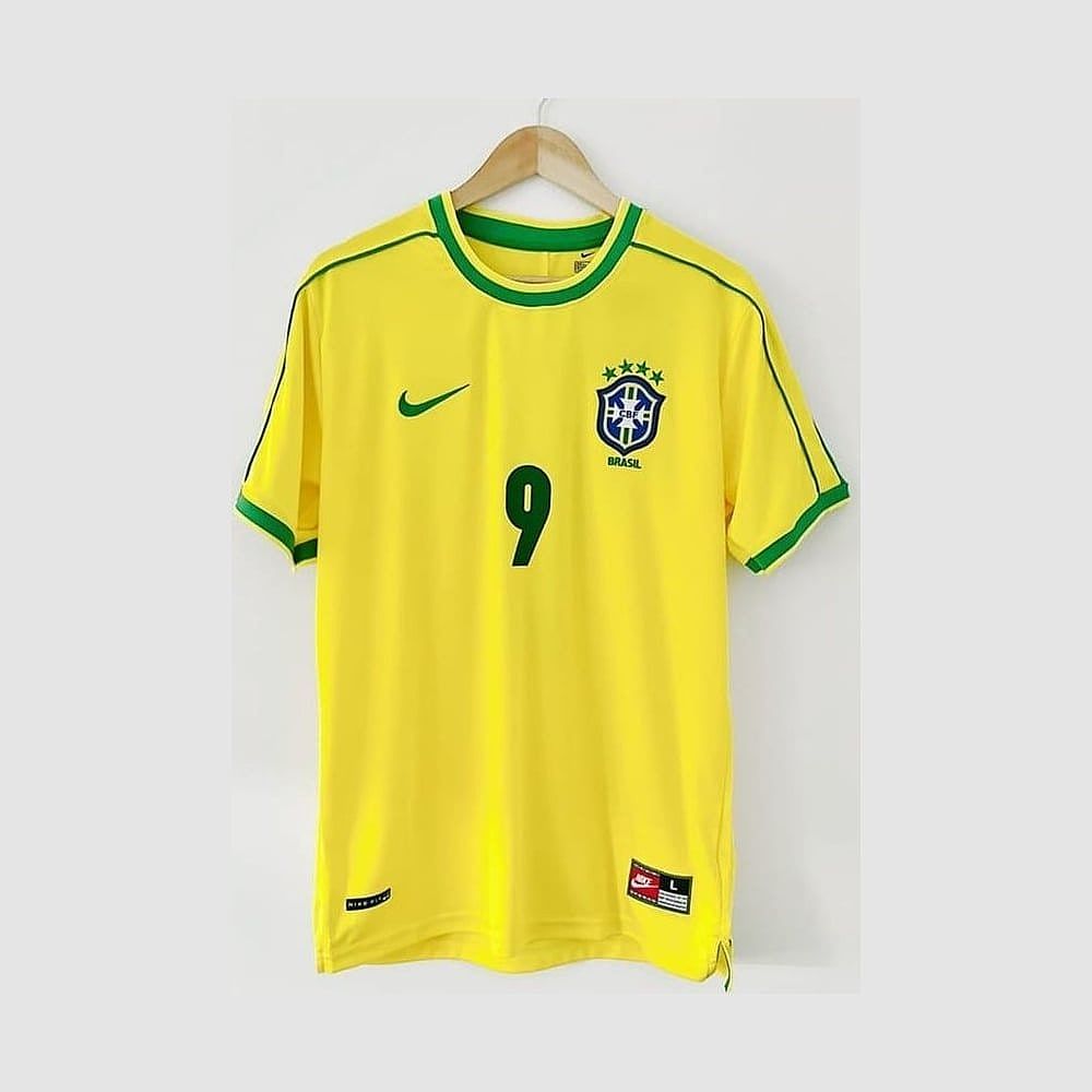 Maillot Rétro Brésil Domicile 1998
