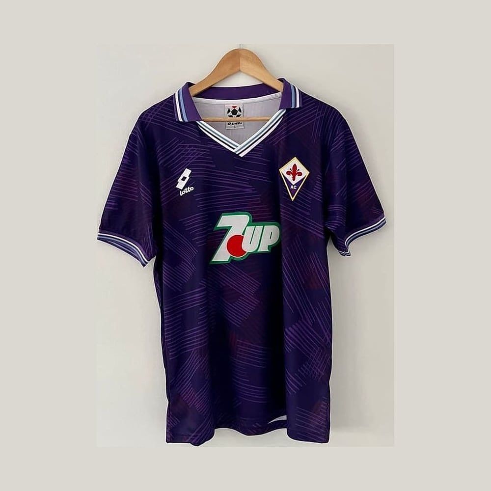 Maillot Rétro Fiorentina Domicile 1991