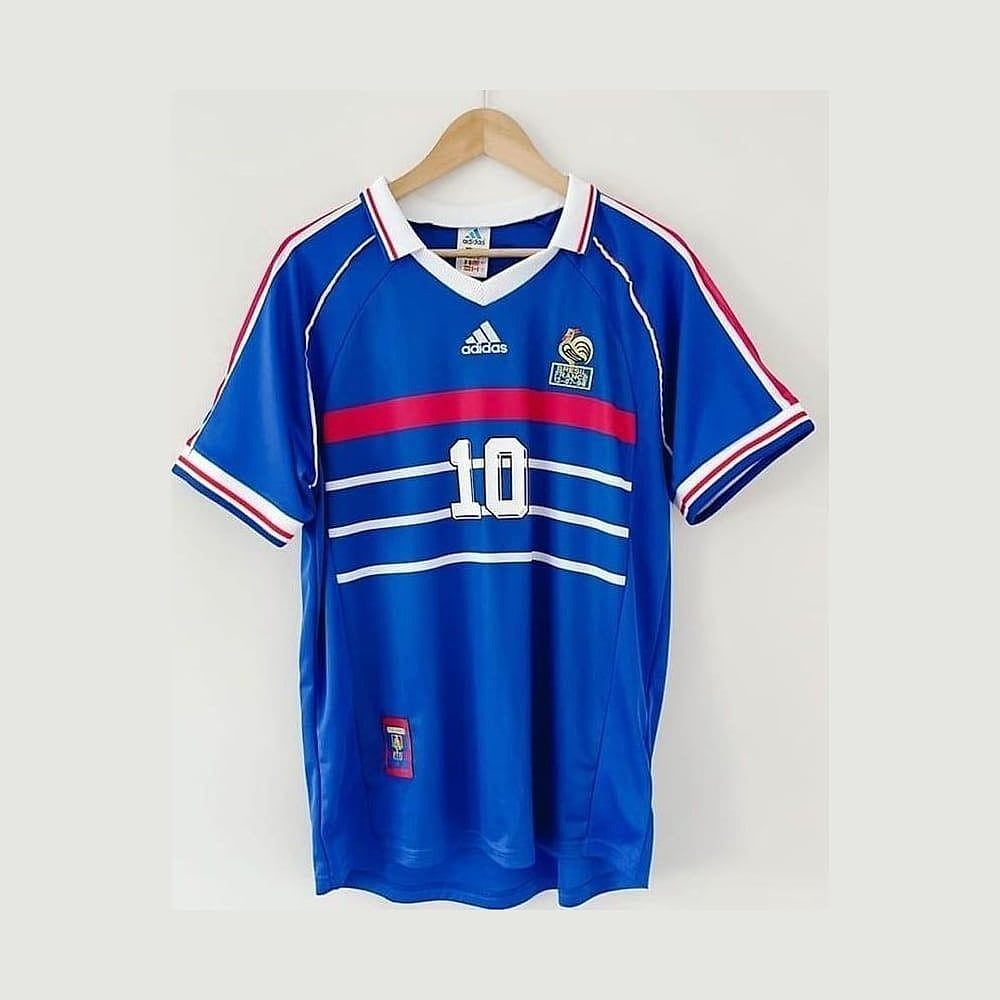 Maillot Rétro France Domicile 1998
