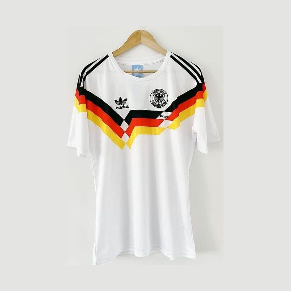 Maillot Rétro Allemagne Domicile 1990