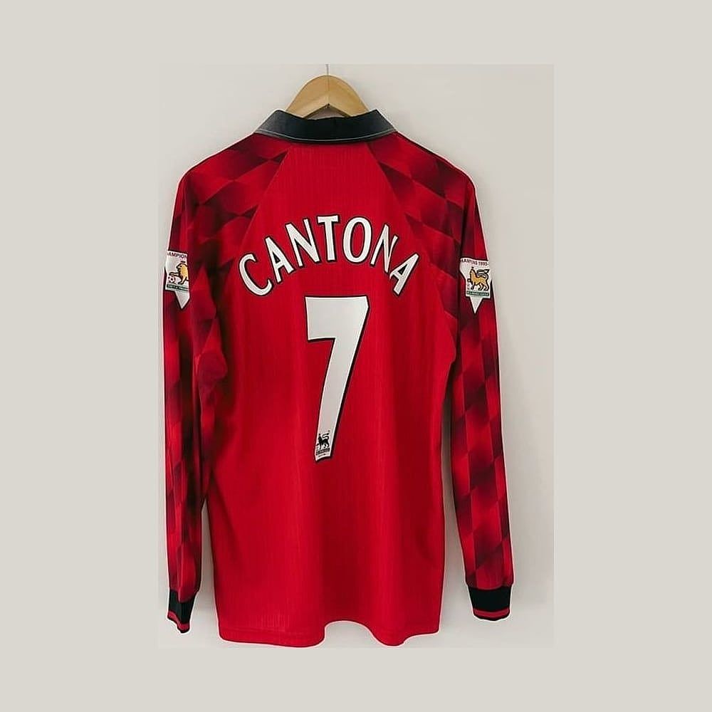 Maillot Rétro X Cantona Domicile 1996
