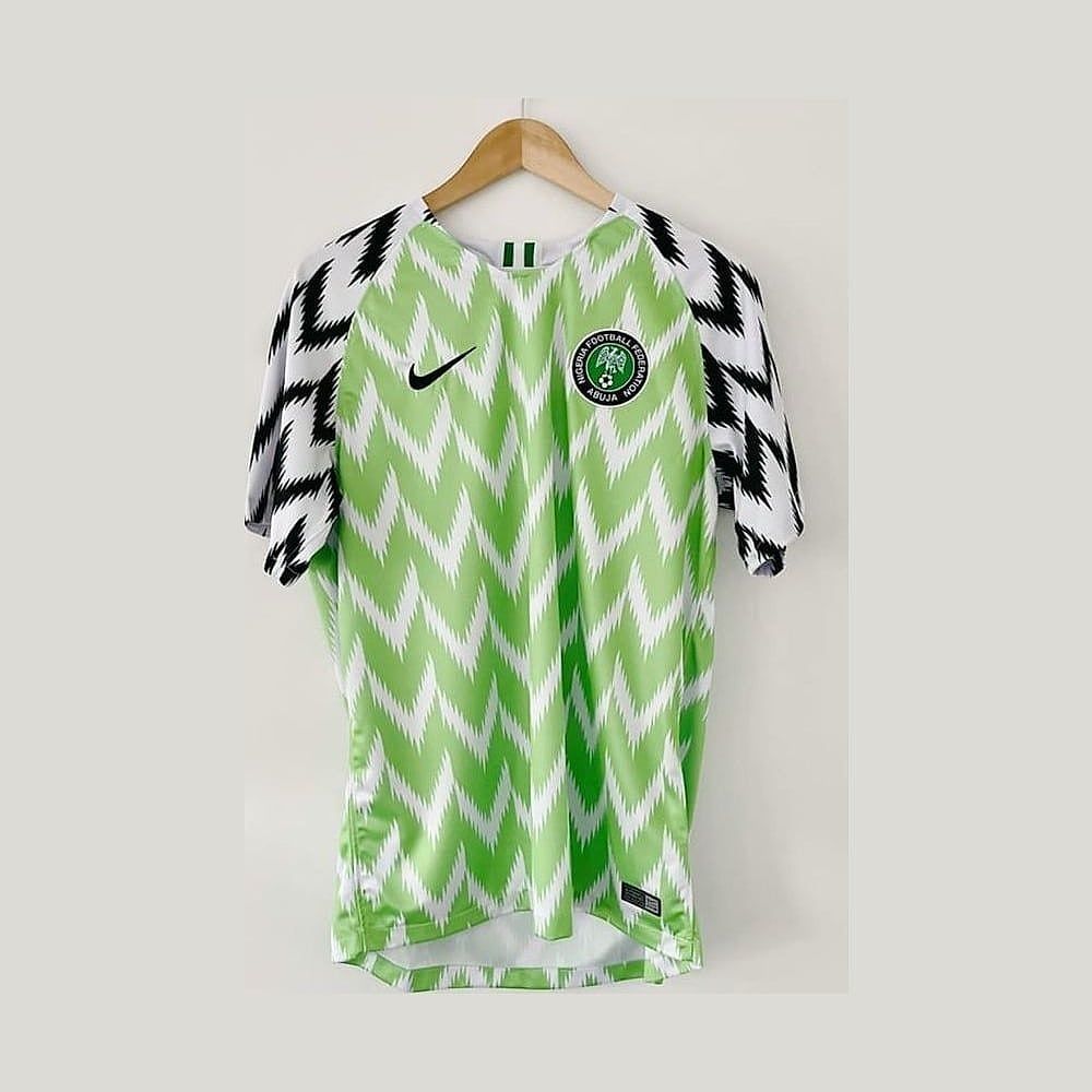 Maillot Rétro Nigéria Domicile 2018