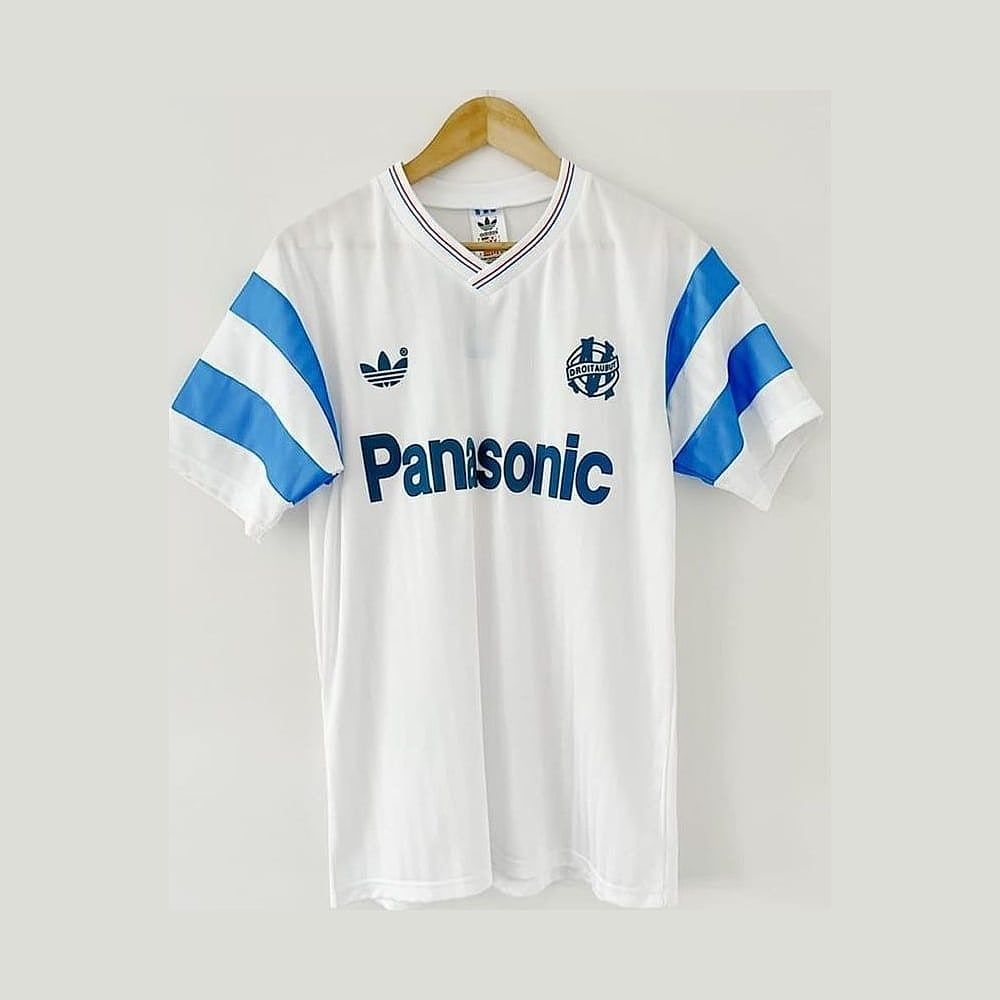 Maillot Rétro Olympique Marseille Domicile 1990/91